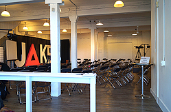 JAKE TALKS AT THE DISTILLERY LOFTS